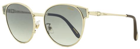 Chopard Imperiale Sunglasses SCHC21S 594G Gold/Brown .